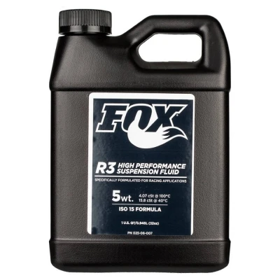ACEITE FOX R3 5WT ISO 15 32OZ (946ML.) 3 ACEITE FOX R3 5WT ISO 15 32OZ (946ML.)