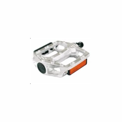 JGO. PEDALES BMX ALUMINIO ROSCA 1/2'' PLATA