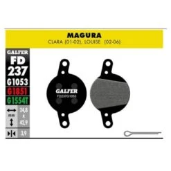 PASTILLA DE FRENO FD-237 GALFER
