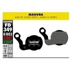 PASTILLA DE FRENO FD-349 GALFER
