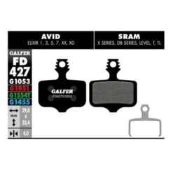 PASTILLA DE FRENO FD-427 GALFER