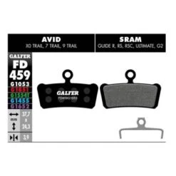 PASTILLA DE FRENO FD-459 GALFER