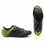 ZAPATOS CARRETERA NORTHWAVE CORE PLUS 2 NEGRO/AMARILLO